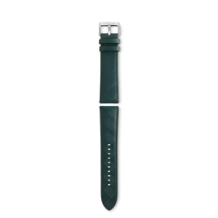 Green Montblanc Extreme 3.0 calf strap with pin buckle