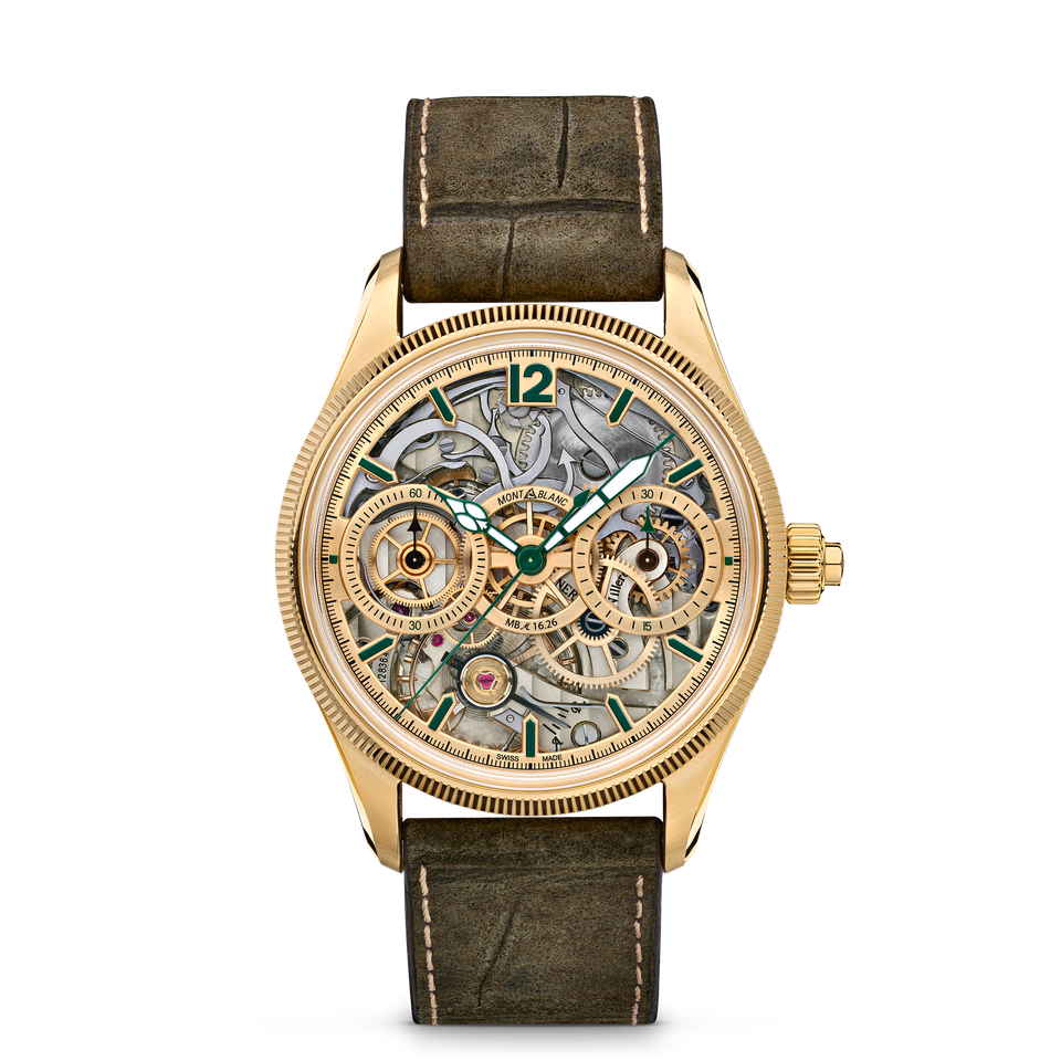Montblanc 1858 The Unveiled Secret Minerva Monopusher Chronograph Limited Edition - 18 pieces - 1