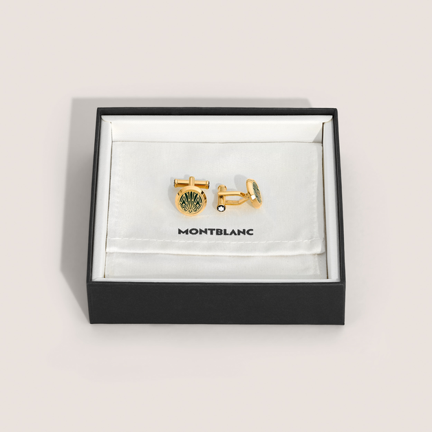 Cufflinks Meisterstück the Origin Collection green - 6