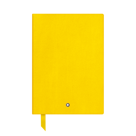 Medium Notebook in Sartorial Leather, Lined Pages