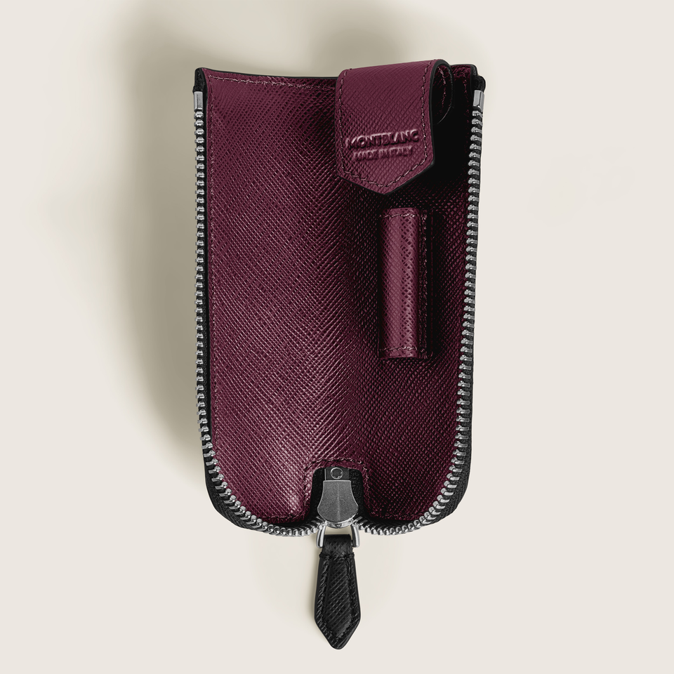 Sartorial 1 pen pouch Heritage Rouge et Noir Baby - 5