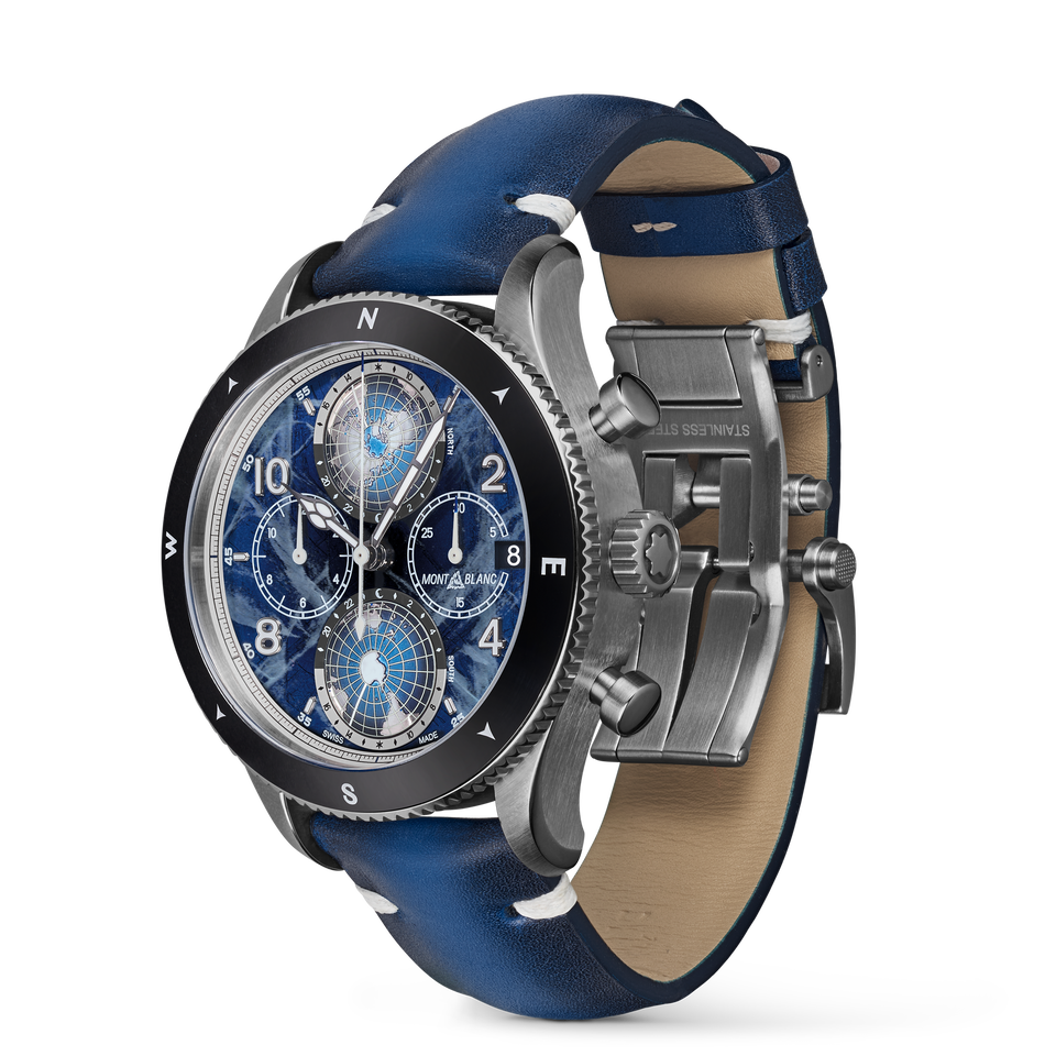 Montblanc 1858 Geosphere Chronograph 0 Oxygen Limited Edition - 290 pieces - 3