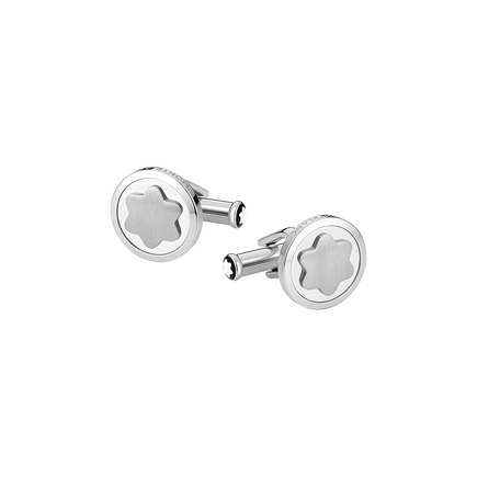 Star Cufflinks with Resin Inlay