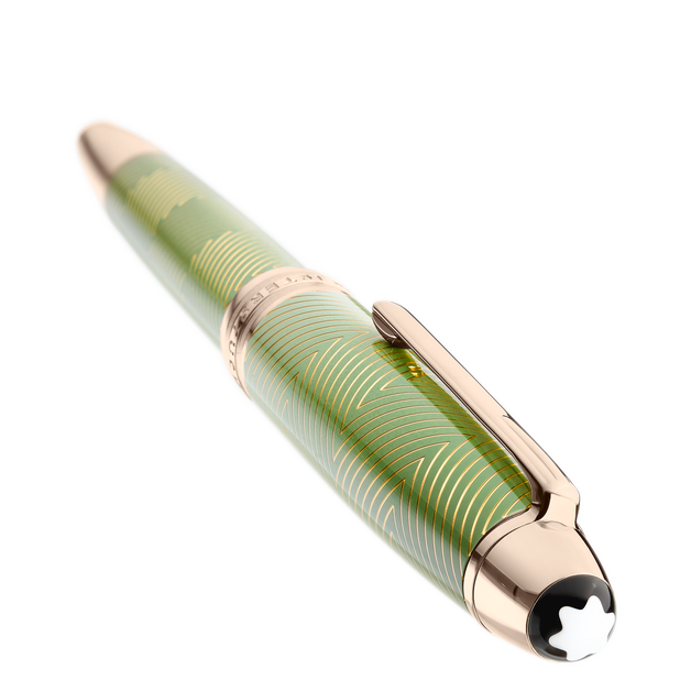 Meisterstück Calligraphy Solitaire Celadon Dégradé Fountain Pen Curved Nib - 4