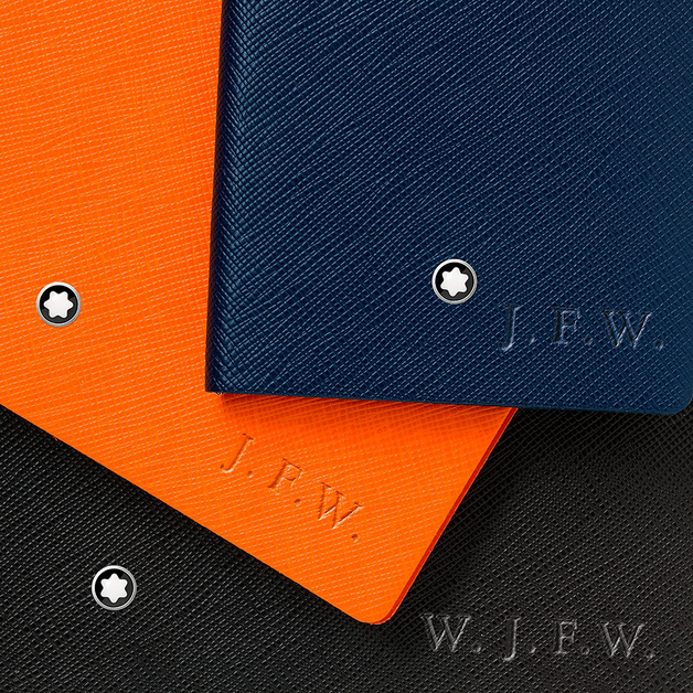 Medium Notebook in Sartorial Leather, Blank Pages - 5