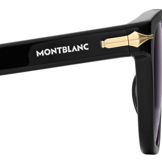 Squared Sunglasses with Black Coloured Acetate Frame (M)