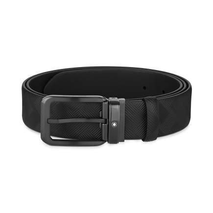 Rectangular 35&nbsp;mm Reversible Belt in Extreme Leather