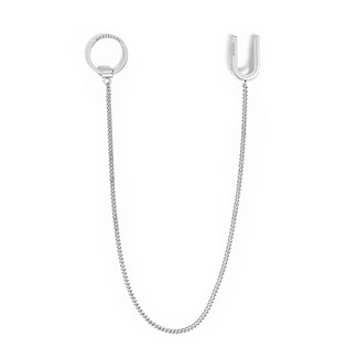 Pocket Chain Great Characters Homage to The Great Gatsby in stainless steel