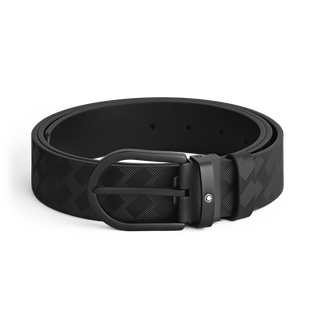 Black Leather 35&nbsp;mm Belt