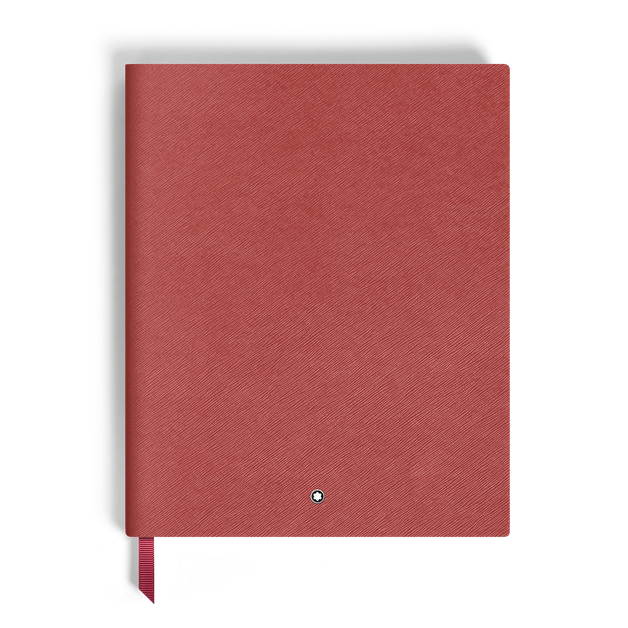 Large Notebook, Saffiano Leather, Red – Lined Pages - 2