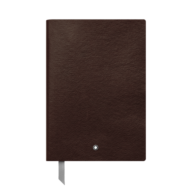 Medium Notebook in Sartorial Leather, Lined Pages - 1