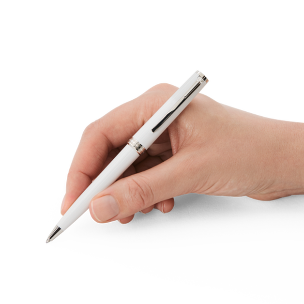 PIX White Ballpoint Pen - 2