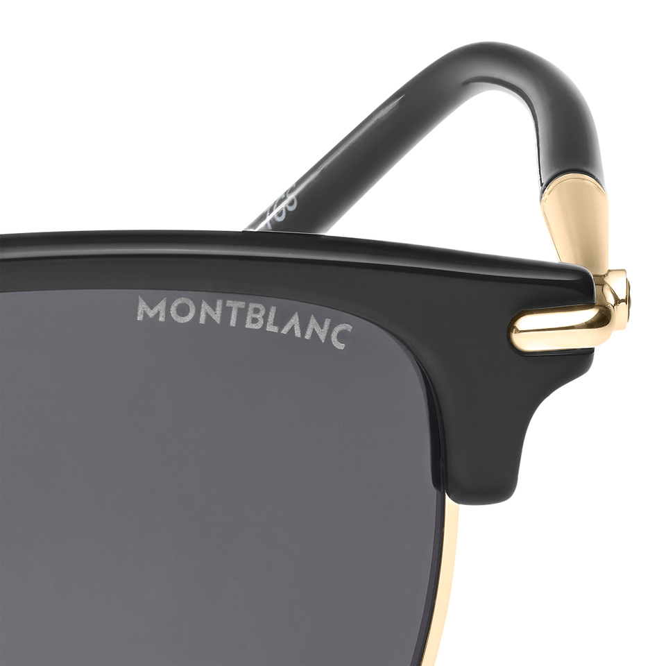 Rectangular Sunglasses with Black Coloured Injected Frame (M) - 2