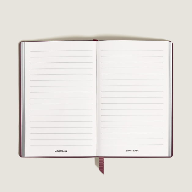 #163 Large Notebook, Extreme 3.0 Cassis Leather, Burgundy – Lined - 2