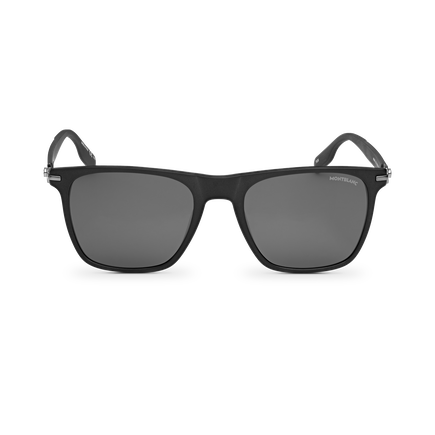 Squared Sunglasses with Black Coloured Acetate Frame