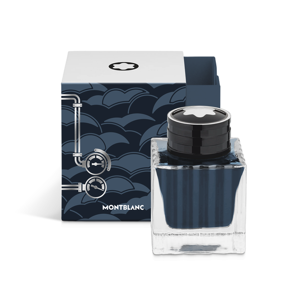 Ink Bottle, Meisterst&uuml;ck Around the World in 80 Days, Coal Blue - 50ml - 4