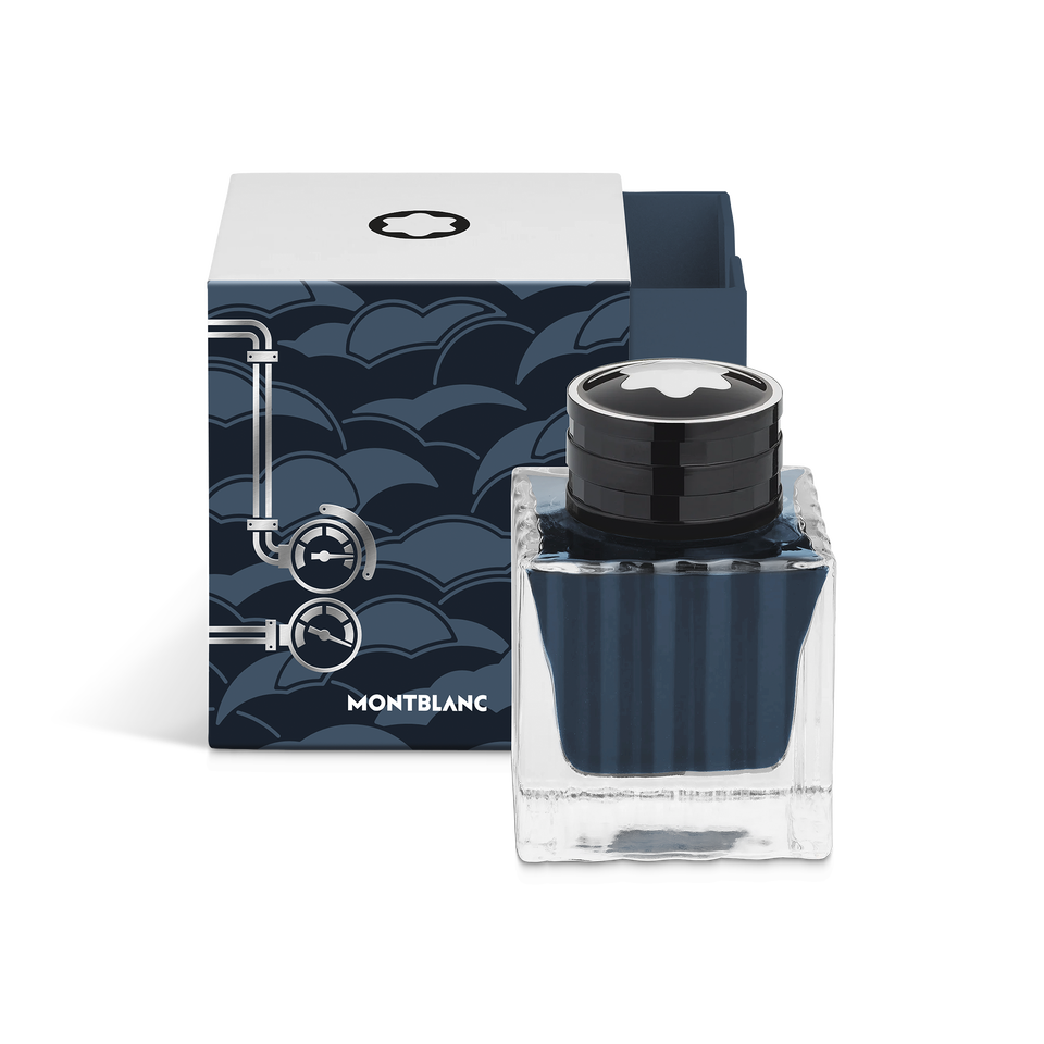 Ink Bottle, Meisterst&uuml;ck Around the World in 80 Days, Coal Blue - 50ml - 4