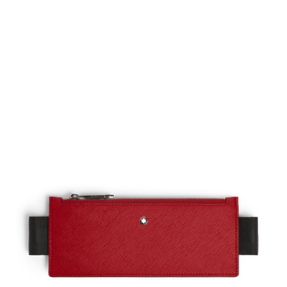 Sartorial 2-Pen Pouch with Zip & Elastic Strap