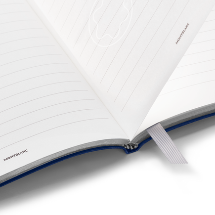 Medium Notebook in Sartorial Leather, Lined Pages