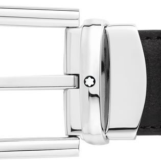Horseshoe 30&nbsp;mm Reversible Belt in Leather