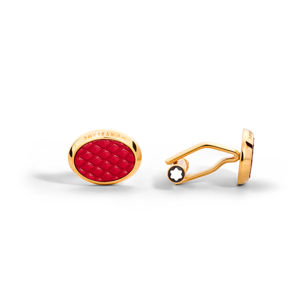 Meisterstück Cufflinks, Red Lacquer - 1