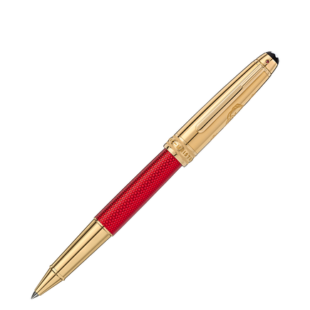 Meisterst&uuml;ck Solitaire Dou&eacute; Red Hour Classique Rollerball Special Edition