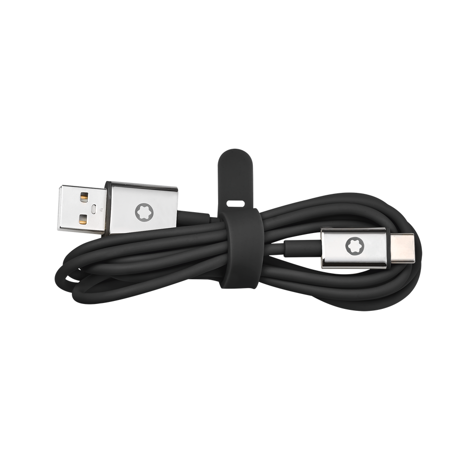 Black Travel Set for Montblanc MB 01 Headphones - 2