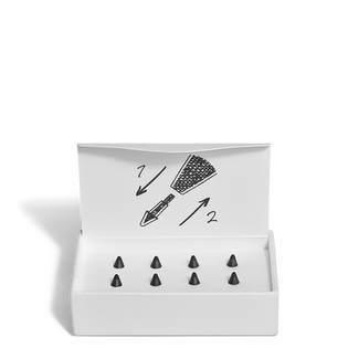 Smooth Replacement Tips for Montblanc Digital Pen, Black