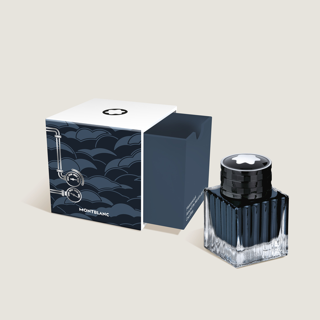 Ink Bottle, Meisterst&uuml;ck Around the World in 80 Days, Coal Blue - 50ml - 2
