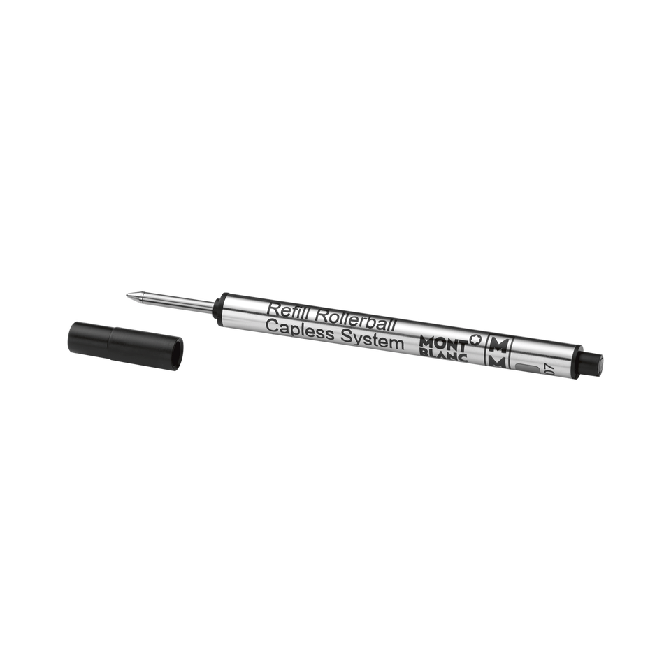 1x Rollerball Capless Refill, Mystery Black - 2