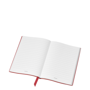 Notebook #163 medium, Red - Lined