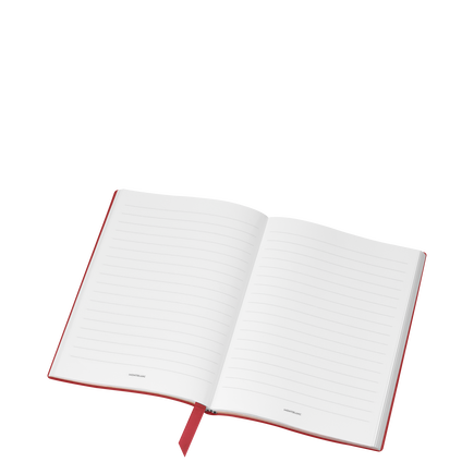Notebook #163 medium, Red - Lined