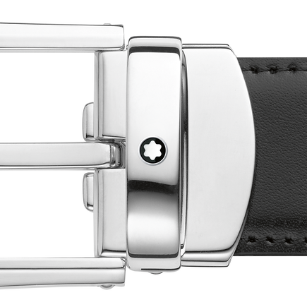 Horseshoe 30&nbsp;mm Reversible Belt in Leather