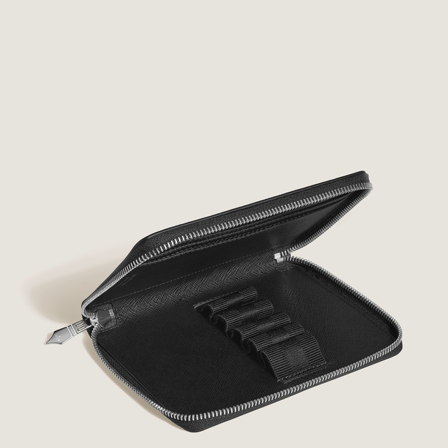 Sartorial 5-Pen Pouch with Zip - 3