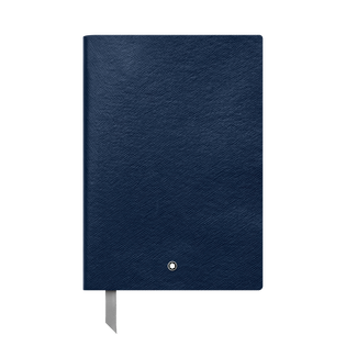 Medium Notebook in Sartorial Leather, Blank Pages