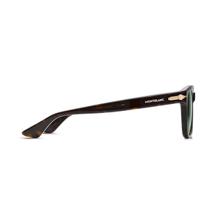 Squared Sunglasses with Havana Coloured Acetate Frame (S)