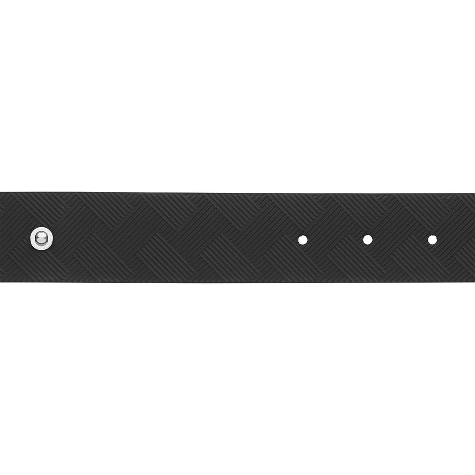 M LOCK 4810 buckle printed black 35 mm leather belt - 6