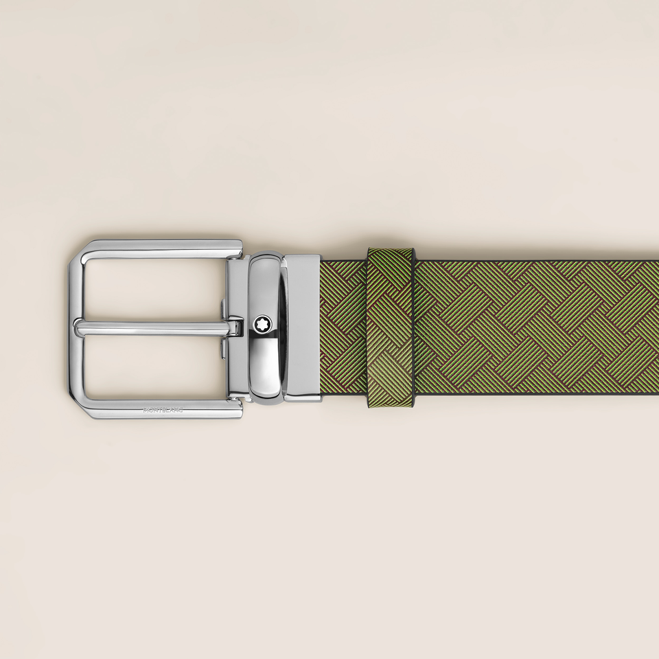 Multilime leather 35mm belt - 3