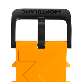 Yellow Rubber Strap with Logo