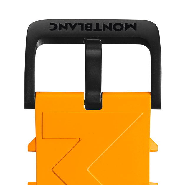 Yellow Rubber Strap with Logo - 2