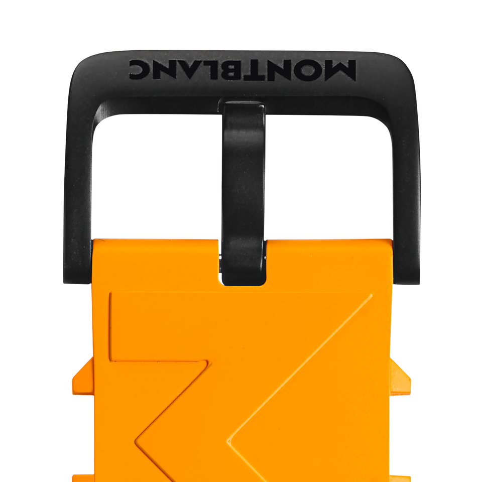 Yellow Rubber Strap with Logo - 2