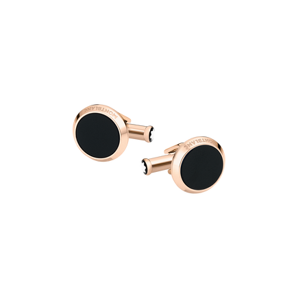 Meisterst&uuml;ck Cufflinks with Onyx Inlay