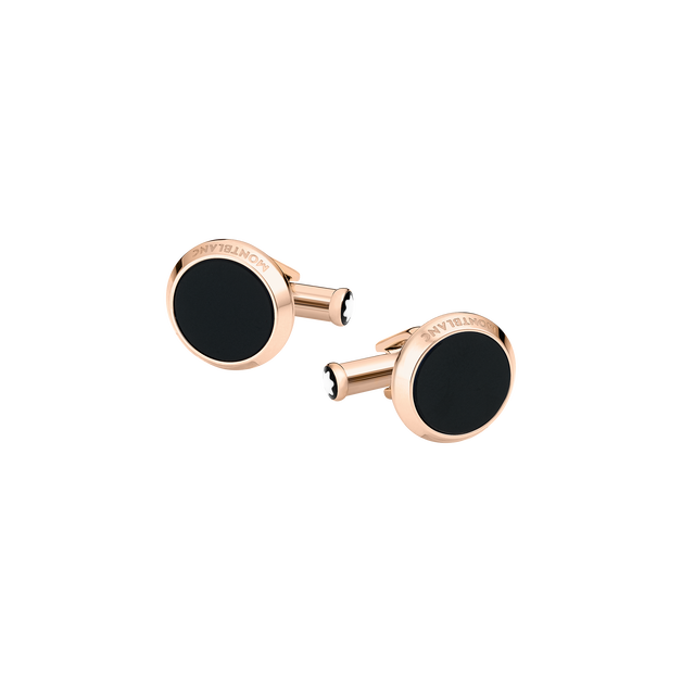 Meisterst&uuml;ck Cufflinks with Onyx Inlay - 1