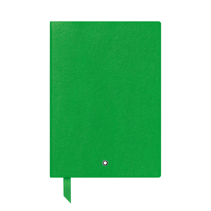 Medium Notebook in Sartorial Leather, Lined Pages