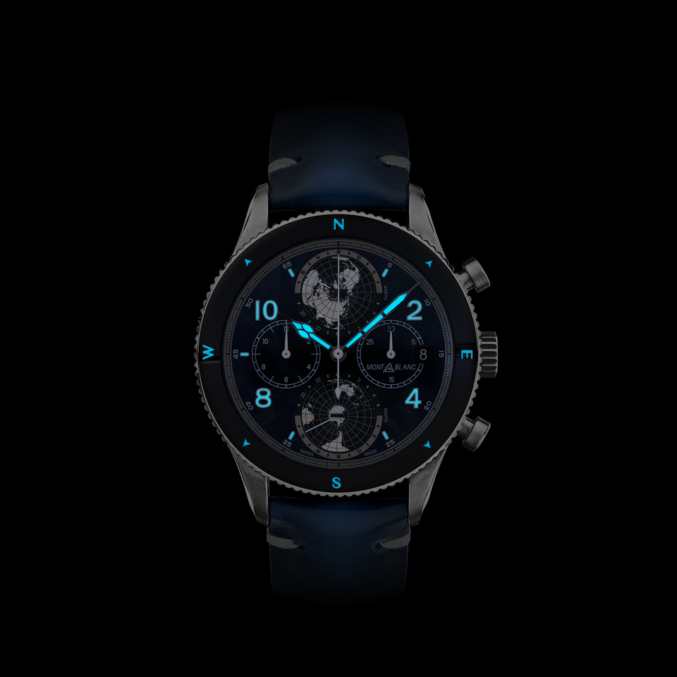 Montblanc 1858 Geosphere Chronograph 0 Oxygen Limited Edition - 290 pieces - 5