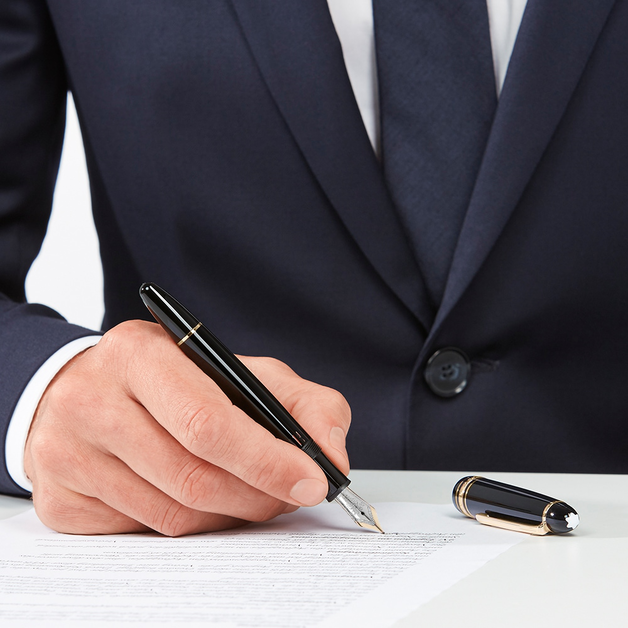 Meisterst&uuml;ck Gold-Coated LeGrand Fountain Pen - 2