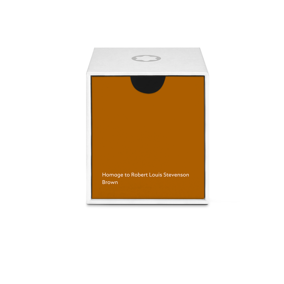 Ink Bottle, Writers Edition Homage to Robert Louis Stevenson, Brown - 50ml - 4