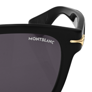 Squared Sunglasses with Black Coloured Acetate Frame (S)