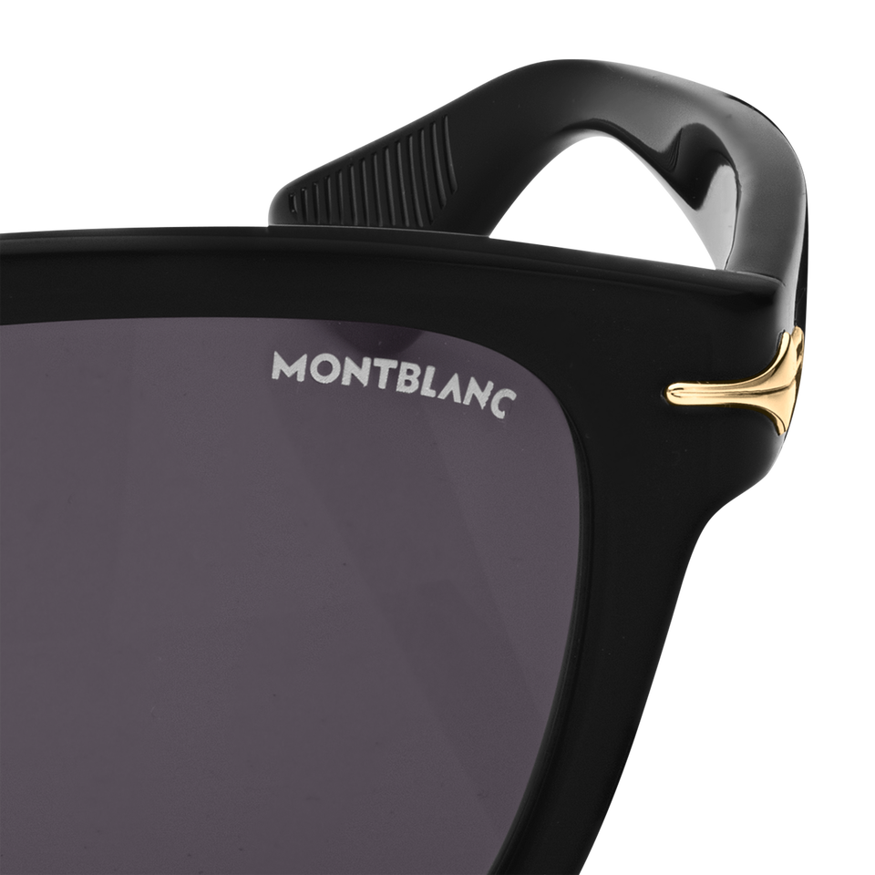 Squared Sunglasses with Black Coloured Acetate Frame (S) - 3