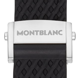 Black Rubber Sport Strap